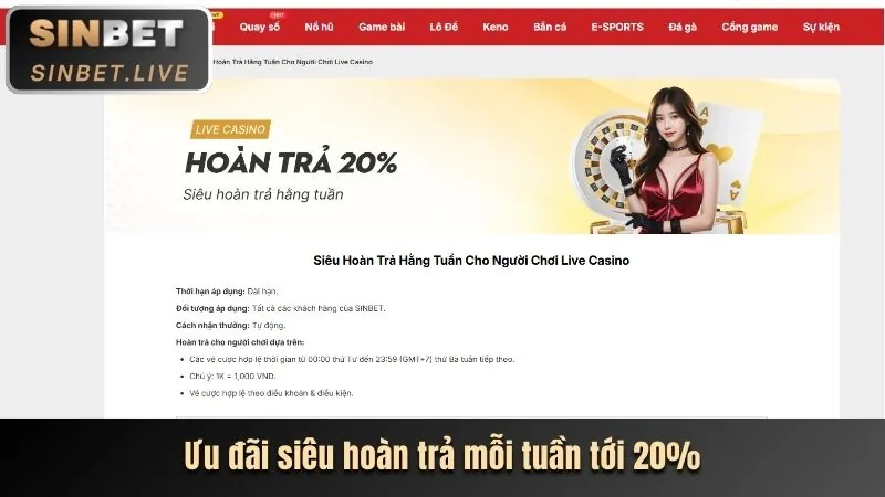 Thưởng nạp tiền hàng ngày Cwin09